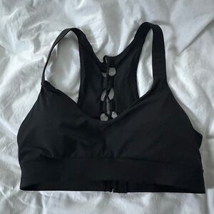 Black Women's Sports swim top